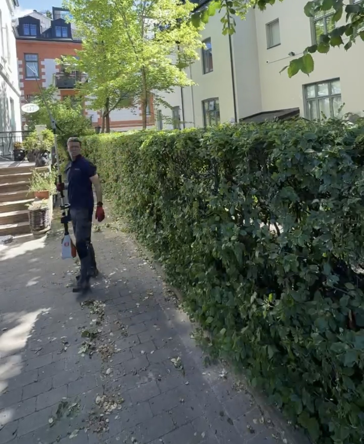 Bygging av ny terrasse i tre